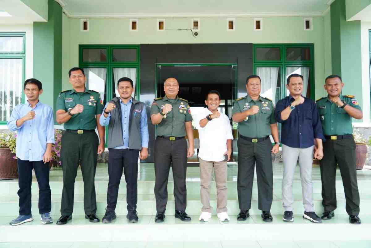 Kolonel Sirait Pastikan Korem 133/NW Siap Dukung Bawaslu Jamin Netralitas Data Pemilih