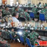 Babinsa Gorontalo Utara Ikuti Arahan Presiden Terkait Peningkatan Kesejahteraan Petani