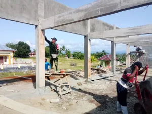 Pendampingan Babinsa Dorong Percepatan Pembangunan KDKMP di Desa Langge