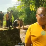 Satu Bulan Jembatan Molalahu Ambruk, Kades Haris Habi Gandeng Brimob Percepat Perbaikan
