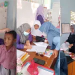 Puskesmas Anggrek Lakukan Pengukuran Tinggi dan Berat Badan Siswa SDN 16 Anggrek
