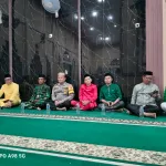 Babinsa Atinggola Hadiri Peringatan Isra Mi’raj di Gentuma Raya
