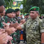 Danrem 133/NW Dampingi Pangdam XIII/Merdeka Kunjungan Kerja ke Brigif 22/Otamanasa