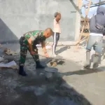 Danramil Kwandang Terjun Langsung dalam Pembangunan Koperasi Desa Kelurahan Merah Putih