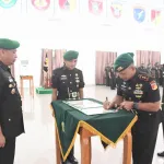 Letkol Widyastomo Resmi Jabat Danyonif 713/ST Ke-40