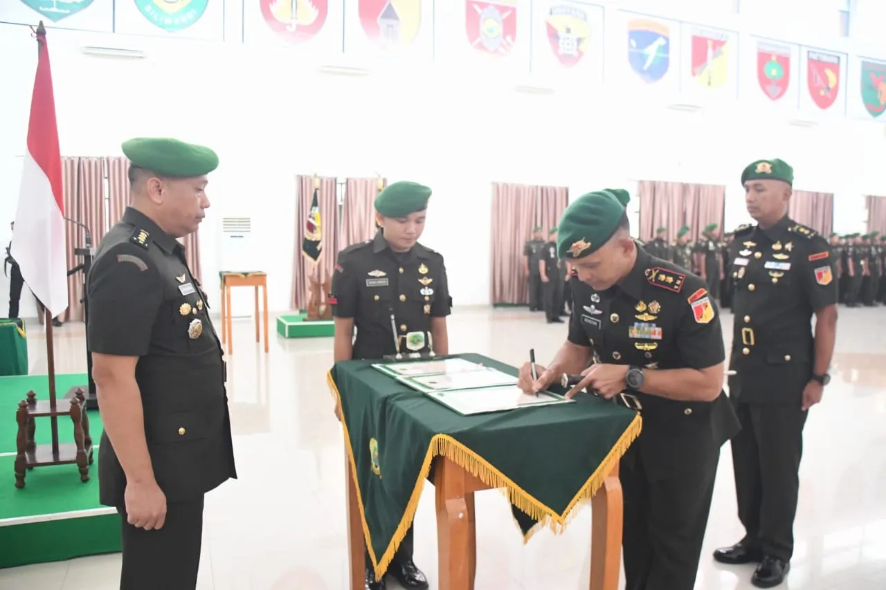 Letkol Widyastomo Resmi Jabat Danyonif 713/ST Ke-40