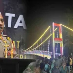 Kombes Pol Danu Waspodo Resmikan Jembatan Penghubung di Desa Molalahu