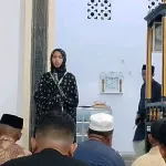 Santri Al-Falah Limboto Sampaikan Kultum tentang Pembentukan Takwa di Masjid Al-Istiqlal Botumoputi