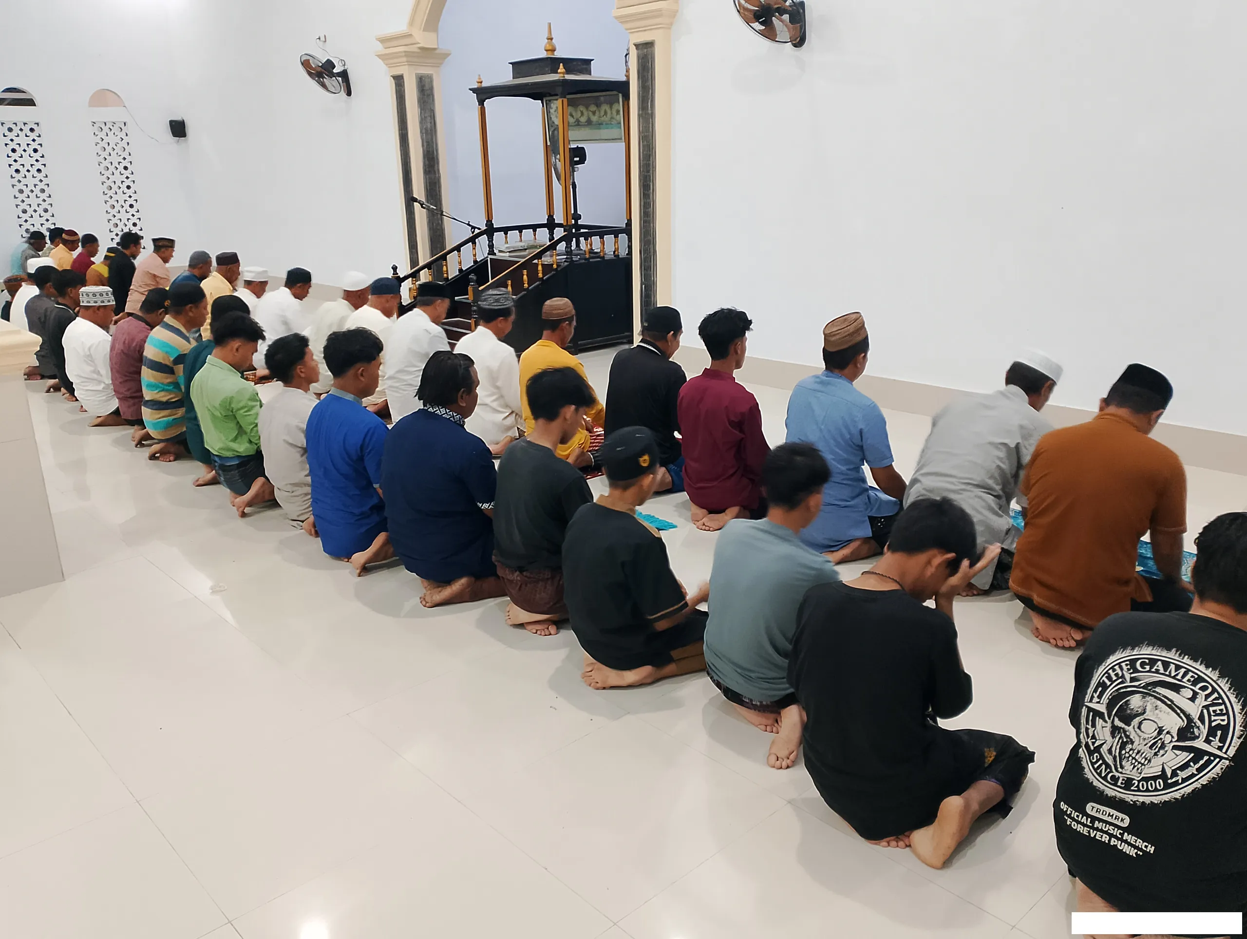 Rangkaian Wirid dalam Pelaksanaan Salat Tarawih 20 Rakaat di Gorontalo