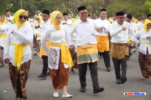 Perayaan HUT ke-19 Gorontalo Utara Meriah Melalui Sajian Tarian Dana-Dana Kolosal