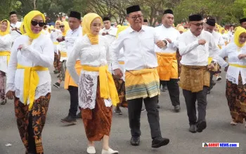 Perayaan HUT ke-19 Gorontalo Utara Meriah Melalui Sajian Tarian Dana-Dana Kolosal
