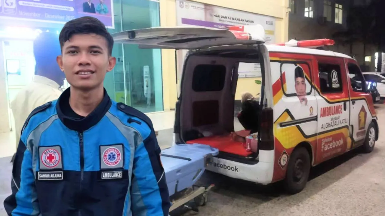 Di Balik Layanan Ambulans Gratis 24 Jam, Dedikasi Sahril Adjuna untuk Warga Gorontalo
