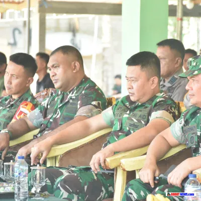 Kasiter Kasrem 133 Hadiri Pembukaan TMMD ke-128 di Boalemo