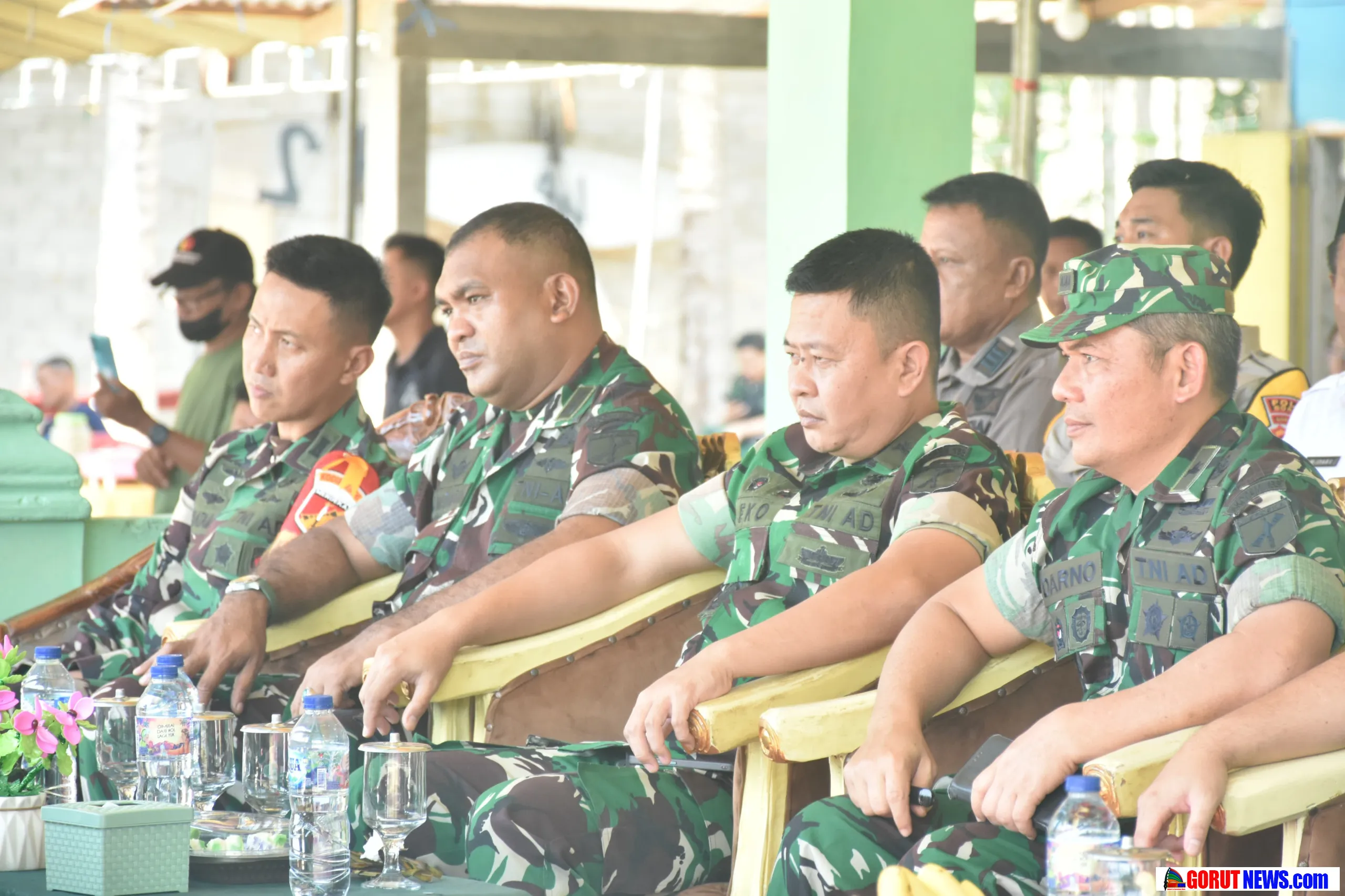 Kasiter Kasrem 133 Hadiri Pembukaan TMMD ke-128 di Boalemo