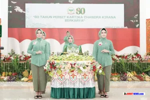 Korem 133/Nani Wartabone Gelar Peringatan Hari Ulang Tahun Ke-80 Persit Kartika Chandra Kirana Tahun 2026