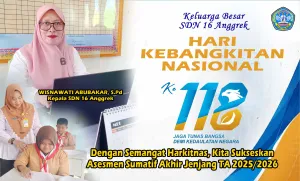 SDN 16 Anggrek Tetap Semangat Asesmen di Momentum Harkitnas 2026