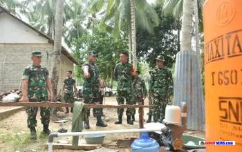 Danrem 133/Nani Wartabone Tinjau Langsung Progres TMMD ke-128 di Boalemo: Target Rampung 100% Sebelum 21 Mei
