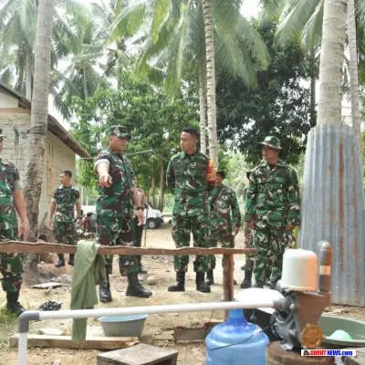 Danrem 133/Nani Wartabone Tinjau Langsung Progres TMMD ke-128 di Boalemo: Target Rampung 100% Sebelum 21 Mei
