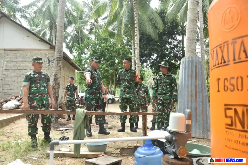 Danrem 133/Nani Wartabone Tinjau Langsung Progres TMMD ke-128 di Boalemo: Target Rampung 100% Sebelum 21 Mei