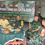Hadirkan Pengawasan Maksimal: Kasrem 133/Nani Wartabone Dampingi Tim Wasev Mabesad Tinjau TMMD 128