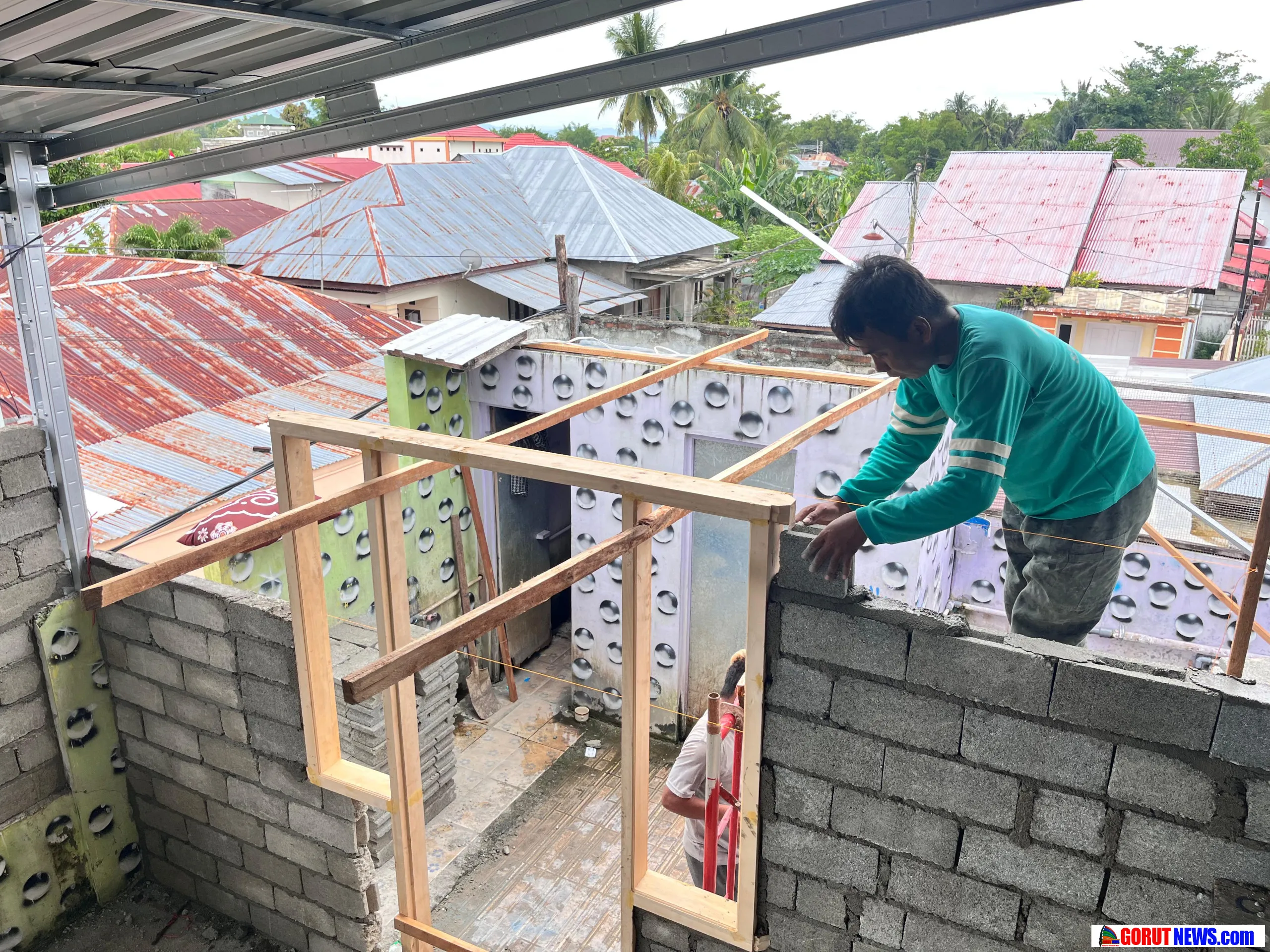 Korem 133 Nani Wartabone Rehab Fasilitas Panti Asuhan Shiratal Ummah