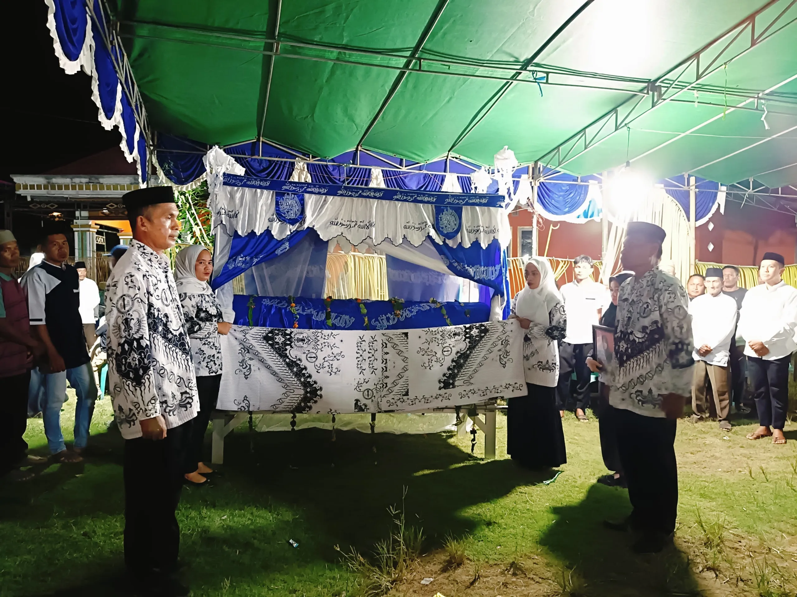 Pimpin Apel Persada, Korwil Pendidikan Anggrek Harun Saini Lepas Kepergian Pejuang Pendidikan