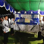 Solidaritas PGRI Cabang Anggrek Melepas Kepergian Sosok Pendidik yang Gugur Usai Bertugas