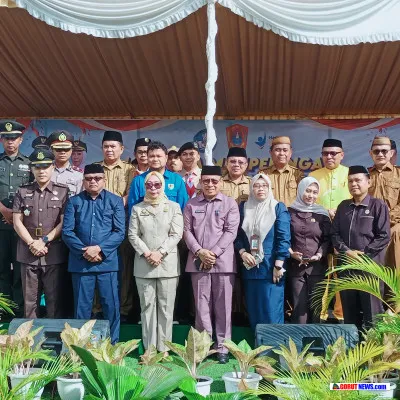 Wakil Bupati Gorontalo Utara Pimpin Upacara Hari Pendidikan Nasional 2026