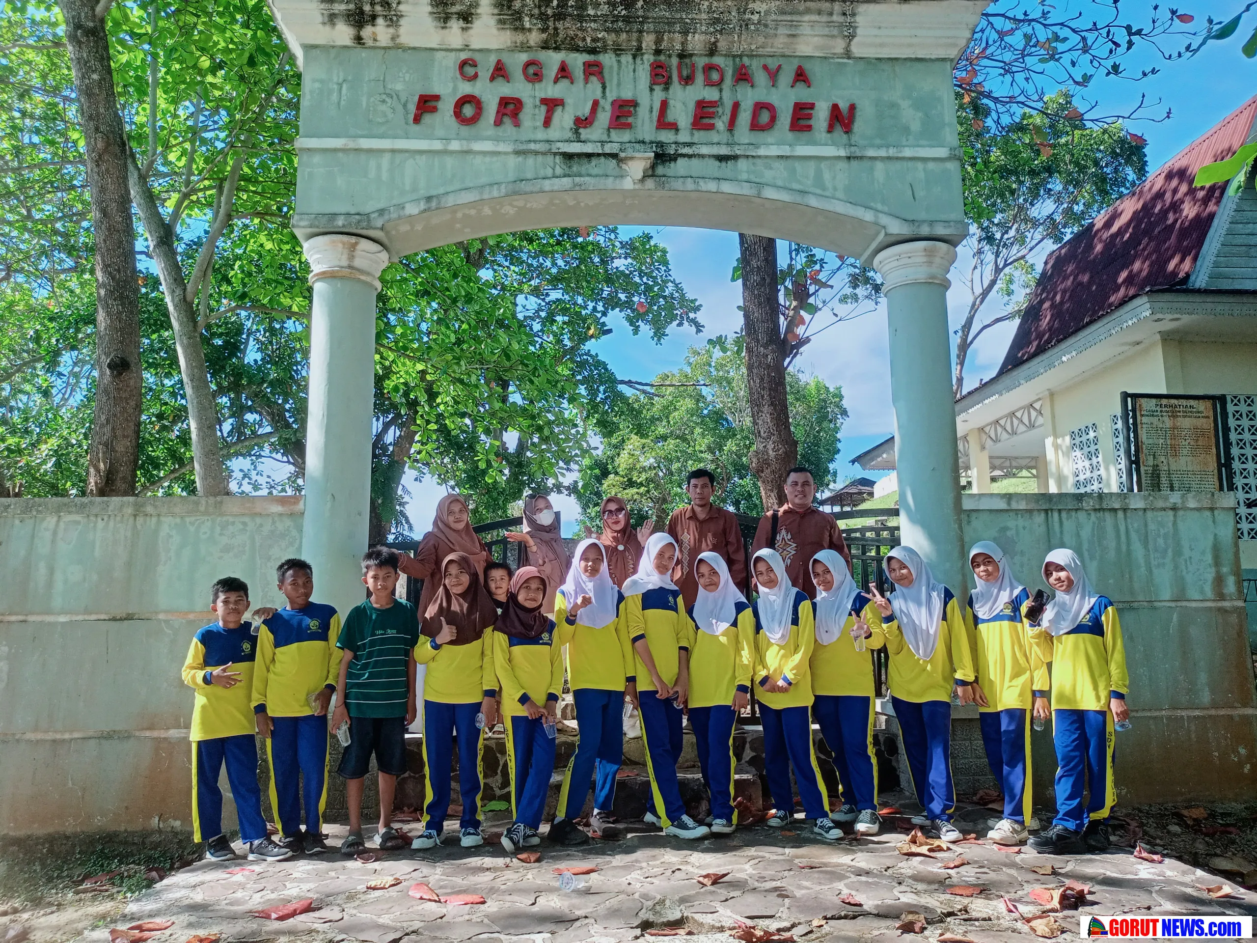 Siswa SDN 16 Anggrek Pelajari Sejarah Kolonial Lewat Kunjungan Edukasi di Benteng Orange