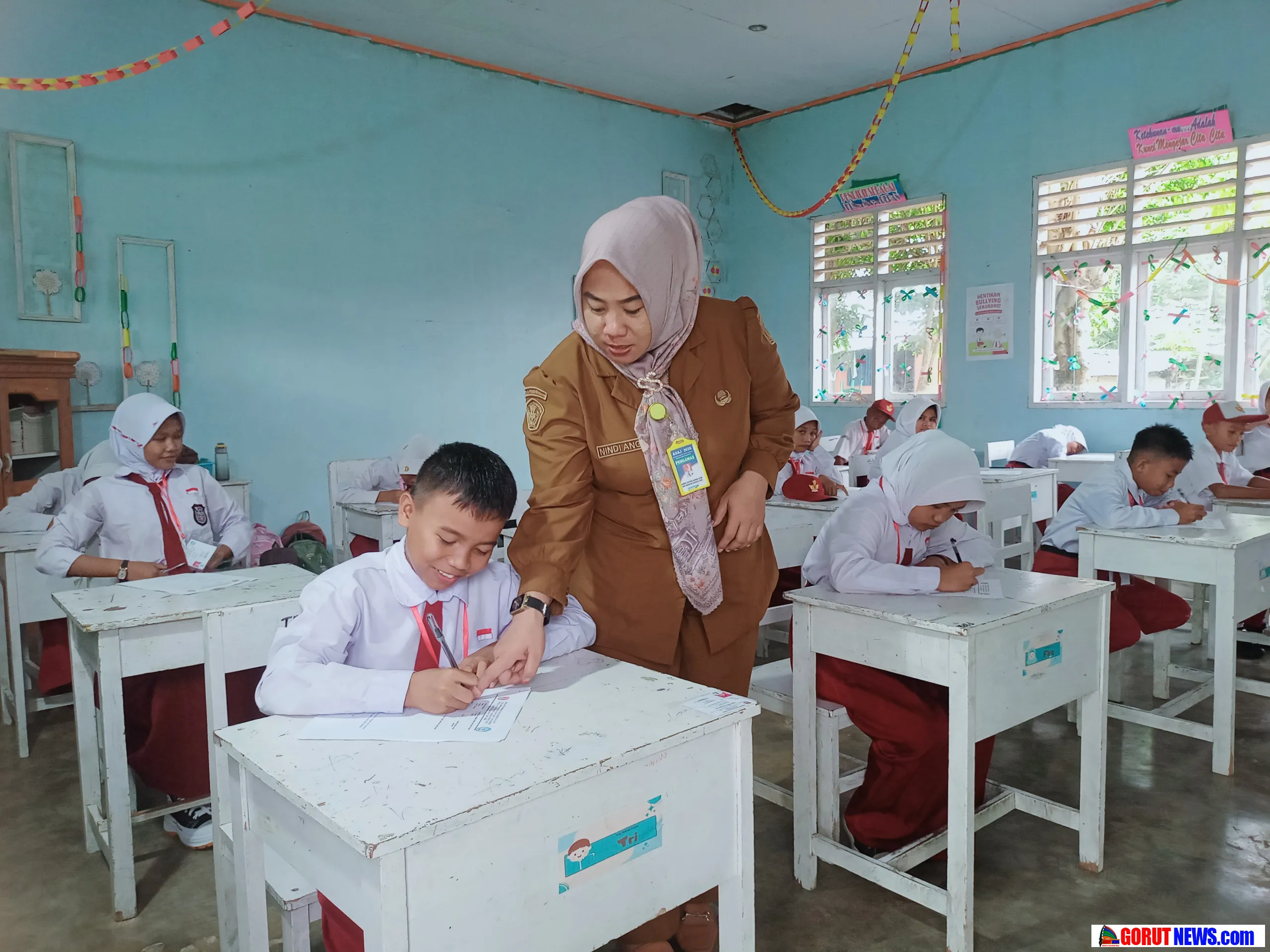 ASAJ Serentak Dimulai, 15 Siswa SDN 16 Anggrek Siap Ujian