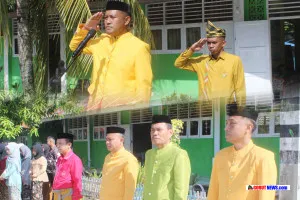 Semarak Perayaan Hari Pendidikan Nasional Tingkat Kecamatan Anggrek Diwarnai Tarian Kolosal