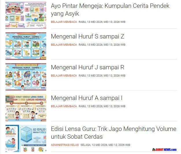 Inovasi Pembelajaran Literasi LensaGuru.com Kini Hadir Membantu Siswa Sekolah Dasar