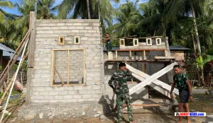 Pembangunan RTLH Ibu Nina di Boalemo Capai Progres 60 Persen Menuju Hunian Nyaman