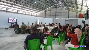 Dandim 1315/Kabupaten Gorontalo Hadiri Peresmian Nasional Koperasi Merah Putih