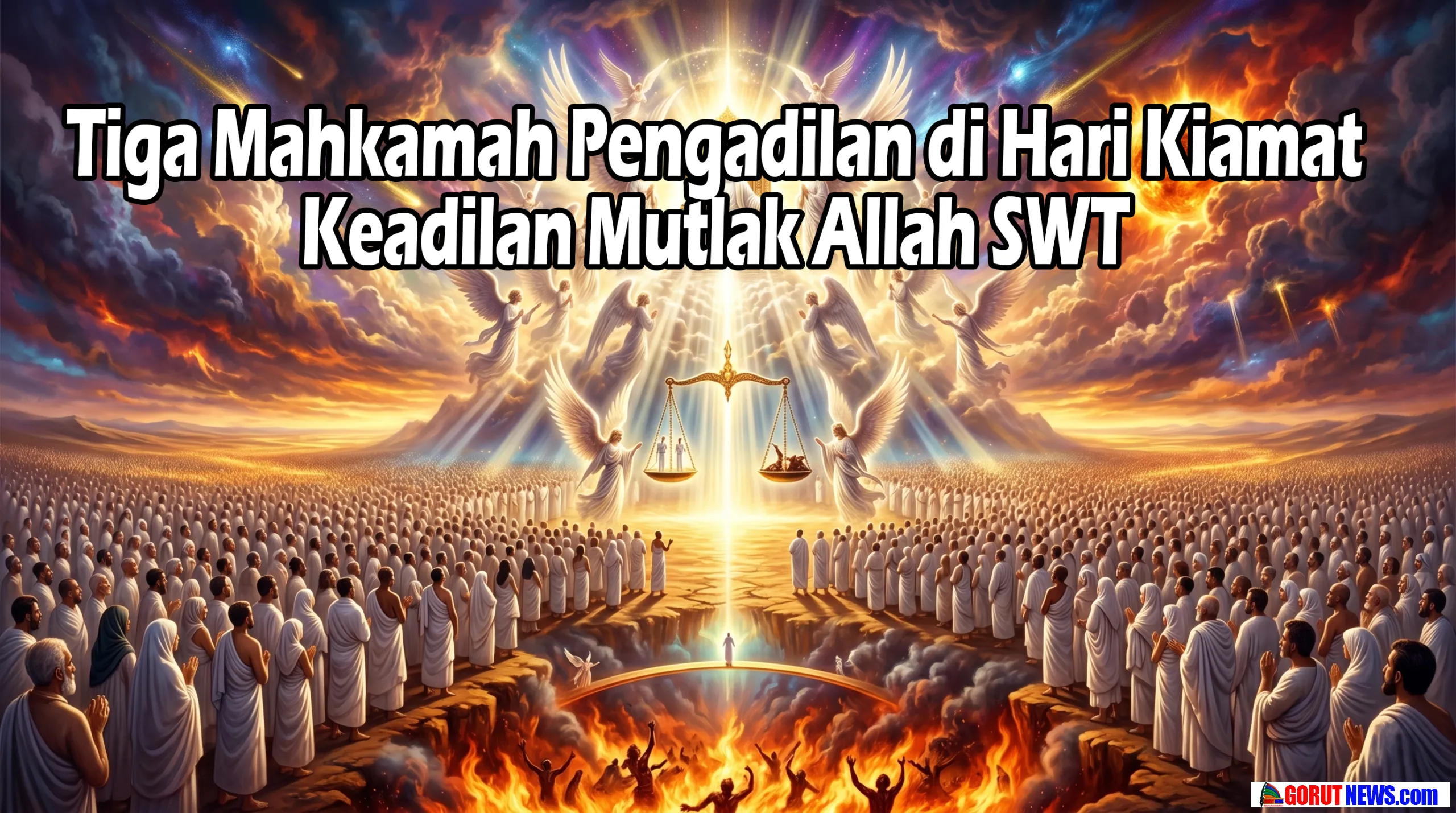 Tiga Mahkamah Pengadilan di Hari Kiamat: Keadilan Mutlak Allah SWT