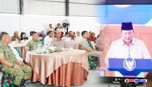 Presiden Luncurkan 1.061 Koperasi Merah Putih, Danrem 133/NW Hadir via Vicon