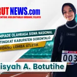 Alya Botutihe Raih Juara Dua O2SN Atletik Kabupaten Gorontalo