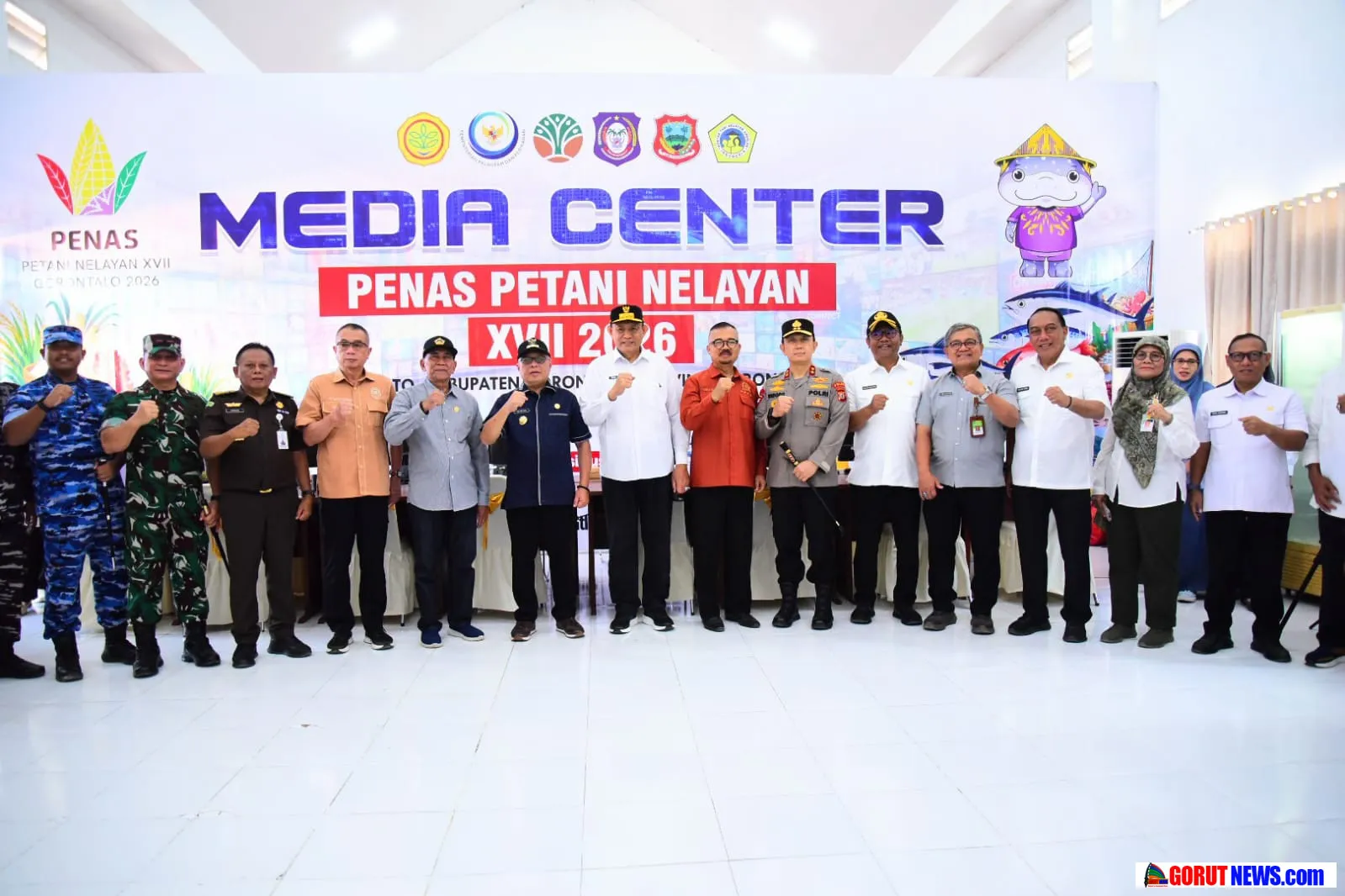 Pastikan Kesiapan Maksimal, Danrem 133/NW Bersama Forkopimda Gorontalo Tinjau Venue PENAS Petani Nelayan XVII