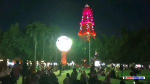 Videotron 360 dan Lighting Show Pakaya Tower Jadi Daya Tarik Taman Limboto