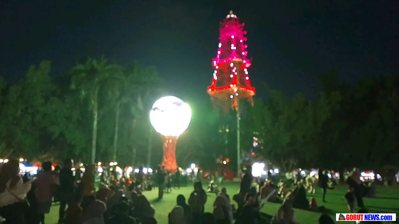 Videotron 360 dan Lighting Show Pakaya Tower Jadi Daya Tarik Taman Limboto