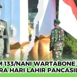 Korem 133 Nani Wartabone Gelar Upacara Hari Lahir Pancasila 2026