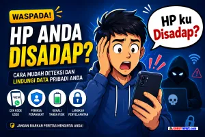 Cara Mudah Mendeteksi HP Disadap dan Dibajak Peretas