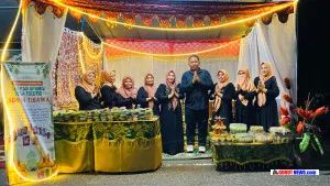 Ervina Muslim Bawa SDN 14 Tibawa Semarakkan Festival Apangi Di Desa Tolotio