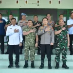 Perkuat Sinergitas TNI-Polri, Danrem 133/NW Terima Kunjungan Silaturahmi Kapolda Gorontalo