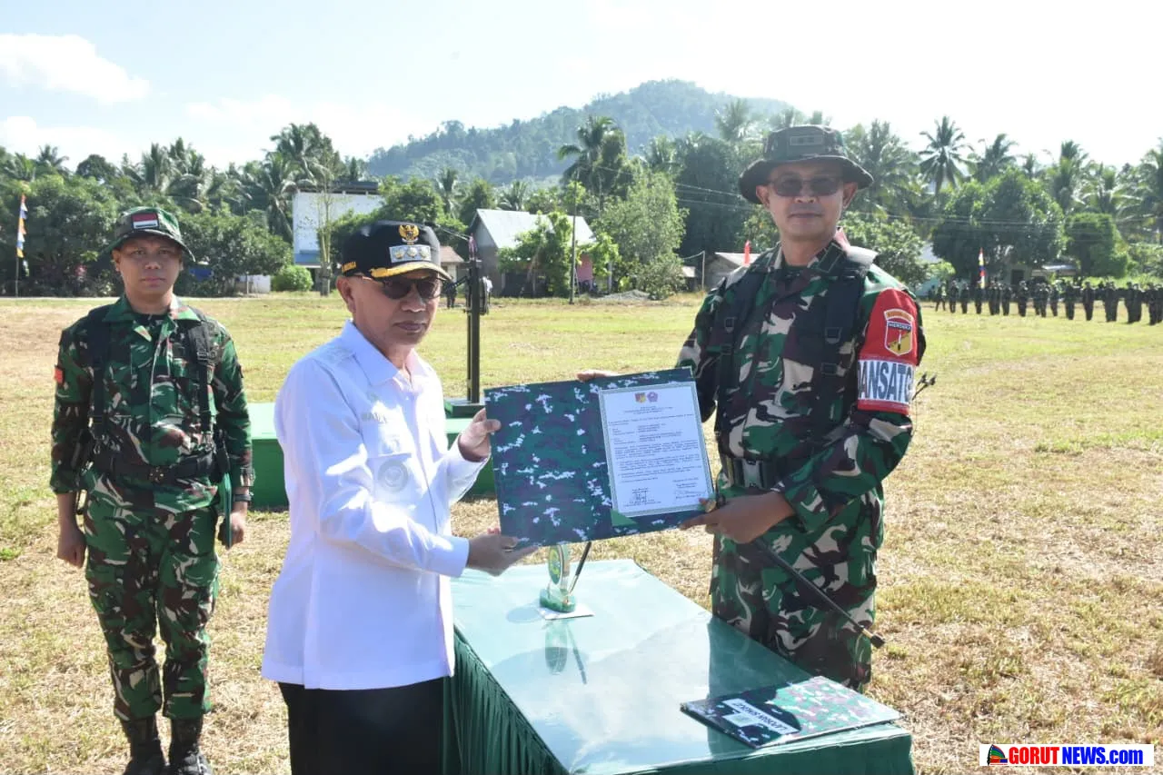 TMMD Ke-129 Resmi Dibuka di Taluditi, Bangun Jalan hingga RTLH untuk Warga