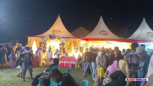 Suasana Festival Apangi di Desa Datahu, Warga Rela Antre demi Kue Tradisional 10 Muharram