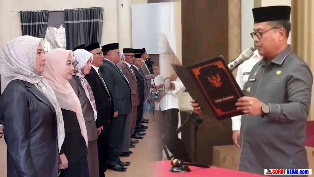 Bupati Thariq Modanggu Lantik 20 Pejabat Eselon II Gorontalo Utara