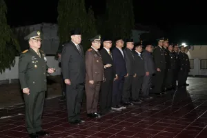 Jelang HUT ke-81 RI, Danrem 133/NW Ikuti Renungan Suci