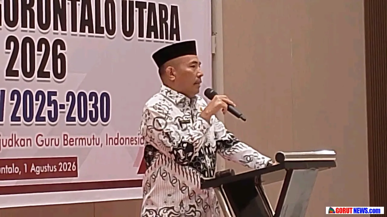 Ketua PGRI Gorontalo Utara Ajak Perkuat Organisasi dan Profesionalisme Guru