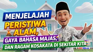 Menjelajah Peristiwa Alam, Gaya Bahasa Majas, dan Ragam Kosakata di Sekitar Kita